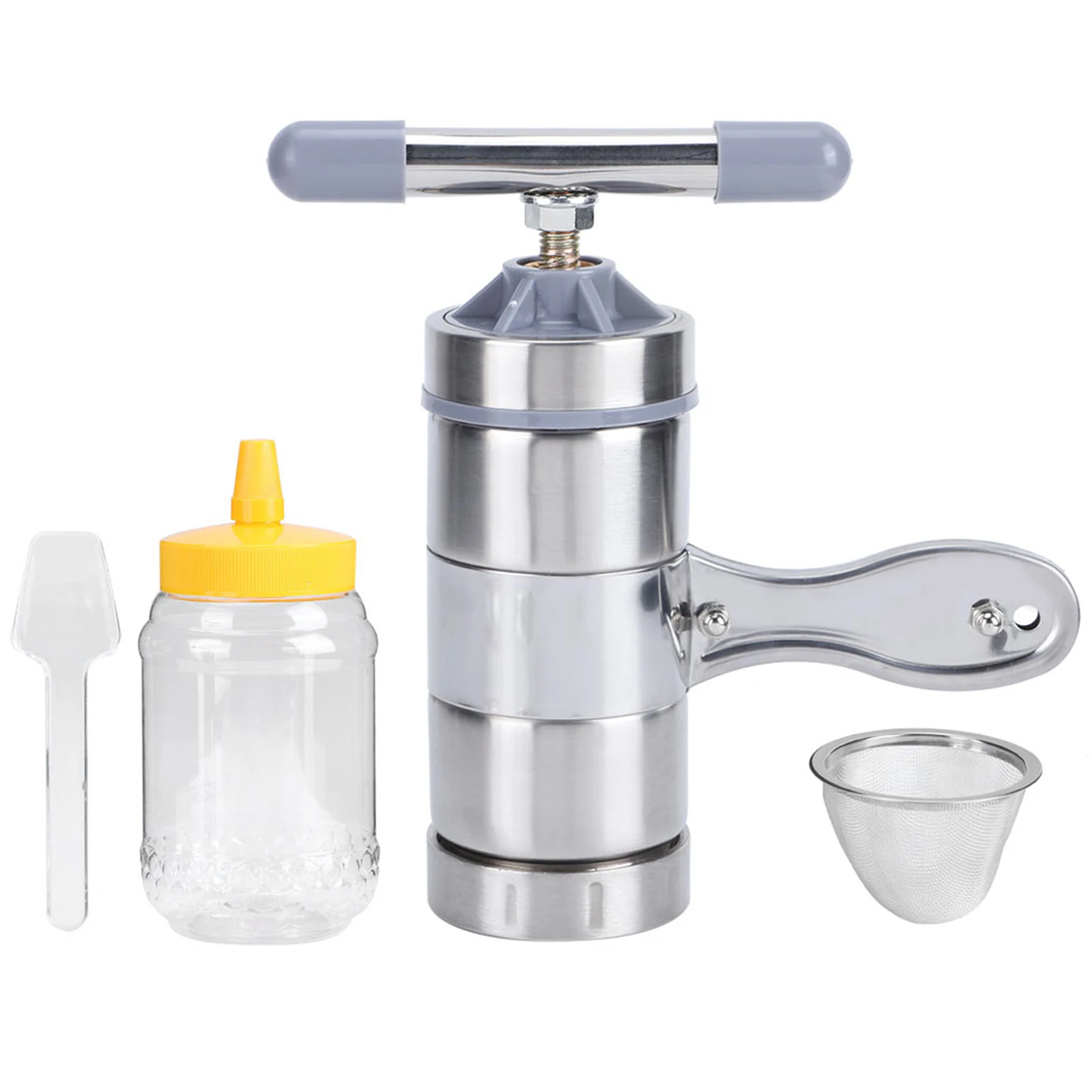 Honey Squeezer Handheld Honey Presser Portable Honey Extractor Stainless Steel Manual Honey Presser Machine Beekeeping Tool
Honey Squeezer Handheld Honey Presser Portable Honey Extractor Stainless Steel Manual Honey Presser Machine Beekeeping Tool