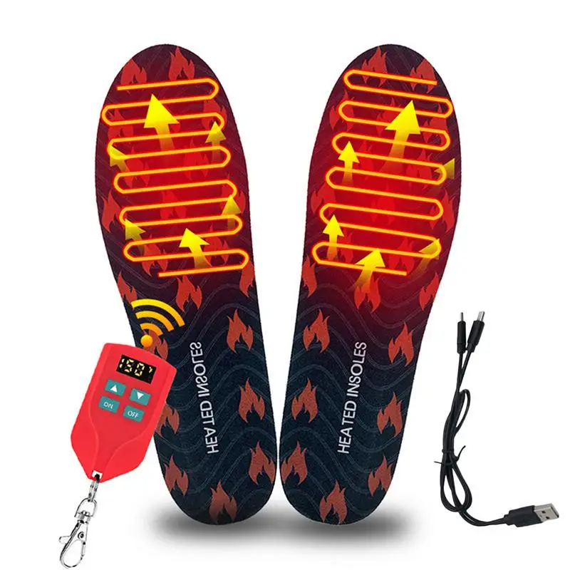 Heated Insoles For Men Women Heating Shoe Insoles Cuttable Washable Remote Control Heated Insoles With Led Display Breathable PU
Heated Insoles For Men Women Heating Shoe Insoles Cuttable Washable Remote Control Heated Insoles With Led Display Breathable PU