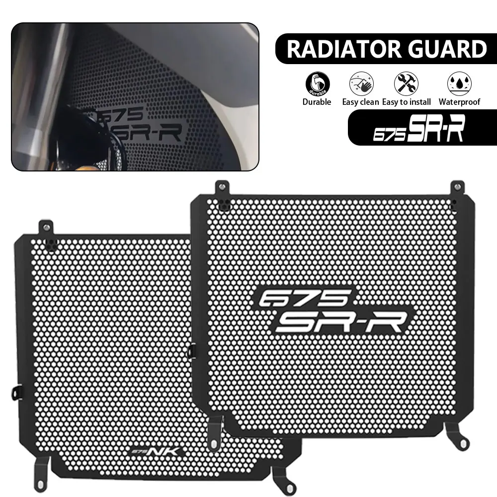 2025 Motorcycle CNC Radiator Grille Guard Protector Cover FOR CFMOTO 675SS 675SR-R SR675 2024 2026 675 SS SR SRR Accessories
2025 Motorcycle CNC Radiator Grille Guard Protector Cover FOR CFMOTO 675SS 675SR-R SR675 2024 2026 675 SS SR SRR Accessories