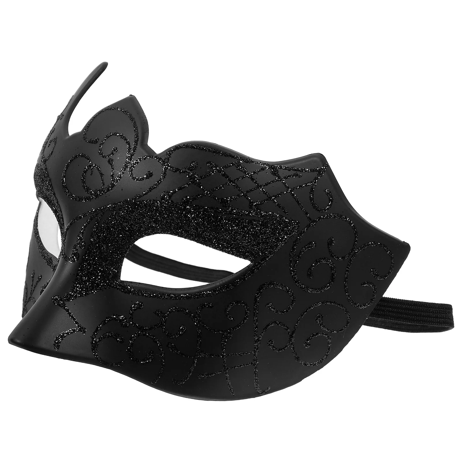 Half Face Mask Masquerade Carnival Elegant Plastic Women Black Gras Halloween Costume Ball Reusable Comfortable
Half Face Mask Masquerade Carnival Elegant Plastic Women Black Gras Halloween Costume Ball Reusable Comfortable