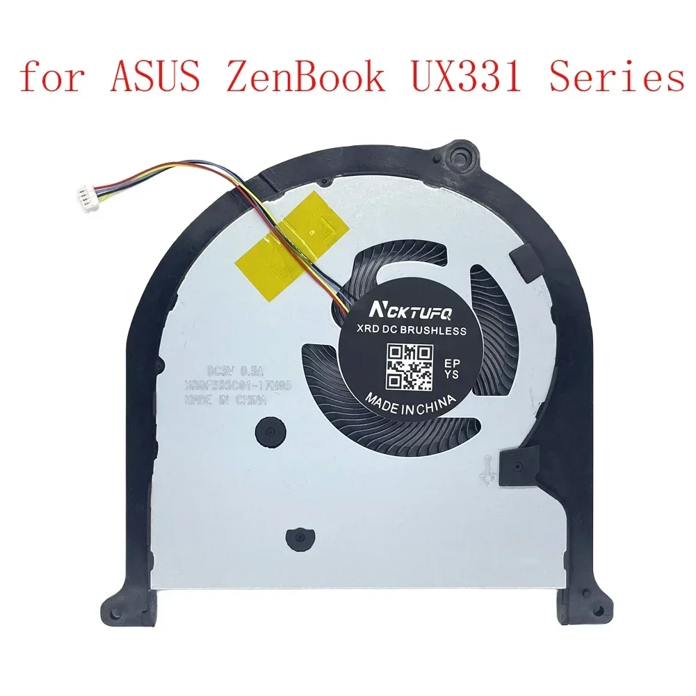 Сменный новый вентилятор охлаждения процессора ноутбука для ASUS ZenBook UX331 UX331U UX331UN UX331FA UX331FN UX331UA UX331UAL Series Fan
Сменный новый вентилятор охлаждения процессора ноутбука для ASUS ZenBook UX331 UX331U UX331UN UX331FA UX331FN UX331UA UX331UAL Series Fan