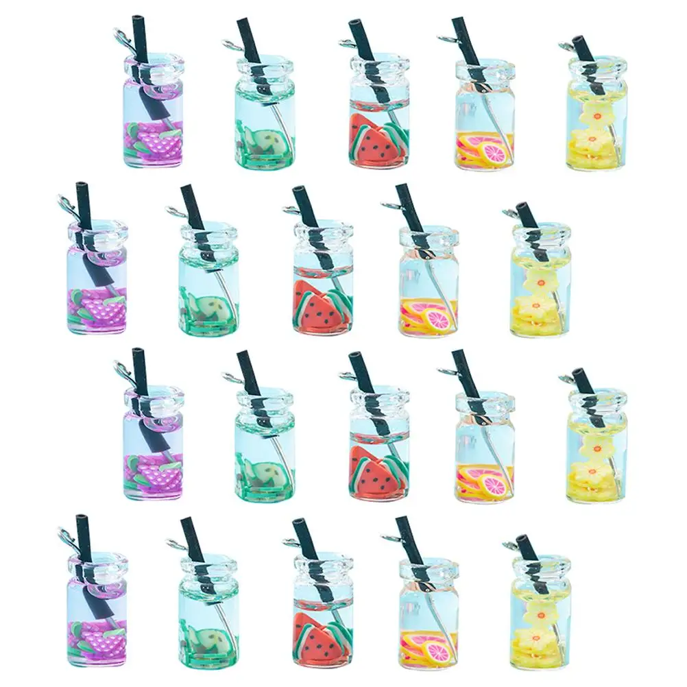 20 Pcs Jewelry Pendant Charms Mini Jar 10mmx18mm Resin Accessories Jewelry Charms Pendant Crafts Random Colors
20 Pcs Jewelry Pendant Charms Mini Jar 10mmx18mm Resin Accessories Jewelry Charms Pendant Crafts Random Colors