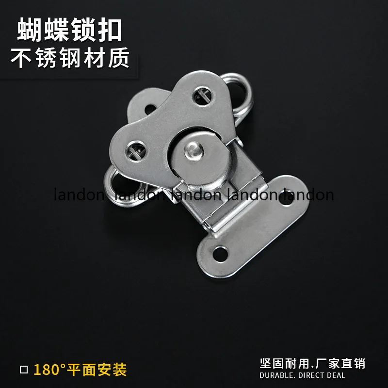 4Pcs Butterfly Lock Stainless Steel Buckle Latches Butterflies Toggle Clamp Mini Padlock Wooden Accessories Keeper Box
4Pcs Butterfly Lock Stainless Steel Buckle Latches Butterflies Toggle Clamp Mini Padlock Wooden Accessories Keeper Box