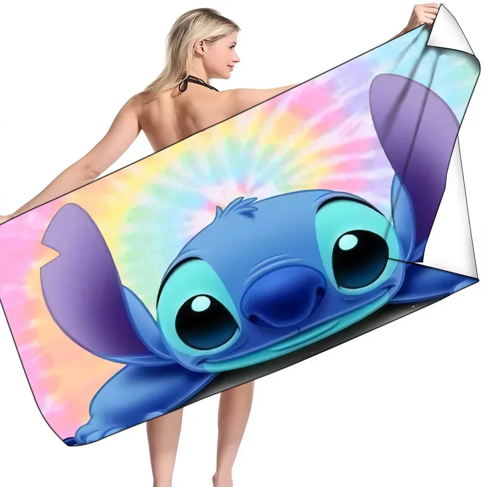 80x160cm MINISO Disney Stitch Swimming Bath Towel Blue Wrapable Bath Towel for Bathing Absorbent Anime kawaii Cartoon Beach
80x160cm MINISO Disney Stitch Swimming Bath Towel Blue Wrapable Bath Towel for Bathing Absorbent Anime kawaii Cartoon Beach