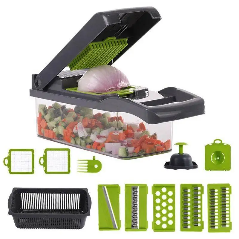 Kitchen Vegetable Cutter New Type Rice Grinder Multi Function Cutting Tool Rock Lemon Brand Home Cooking Tools
Kitchen Vegetable Cutter New Type Rice Grinder Multi Function Cutting Tool Rock Lemon Brand Home Cooking Tools