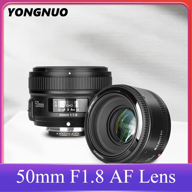 Объектив YONGNUO YN50mm F1.8 полнокадровый DSLR-камера с портретной автофокусировкой и большой диафрагмой, индивидуальный объектив для Nikon F Mount Canon EF Mount
Объектив YONGNUO YN50mm F1.8 полнокадровый DSLR-камера с портретной автофокусировкой и большой диафрагмой, индивидуальный объектив для Nikon F Mount Canon EF Mount
