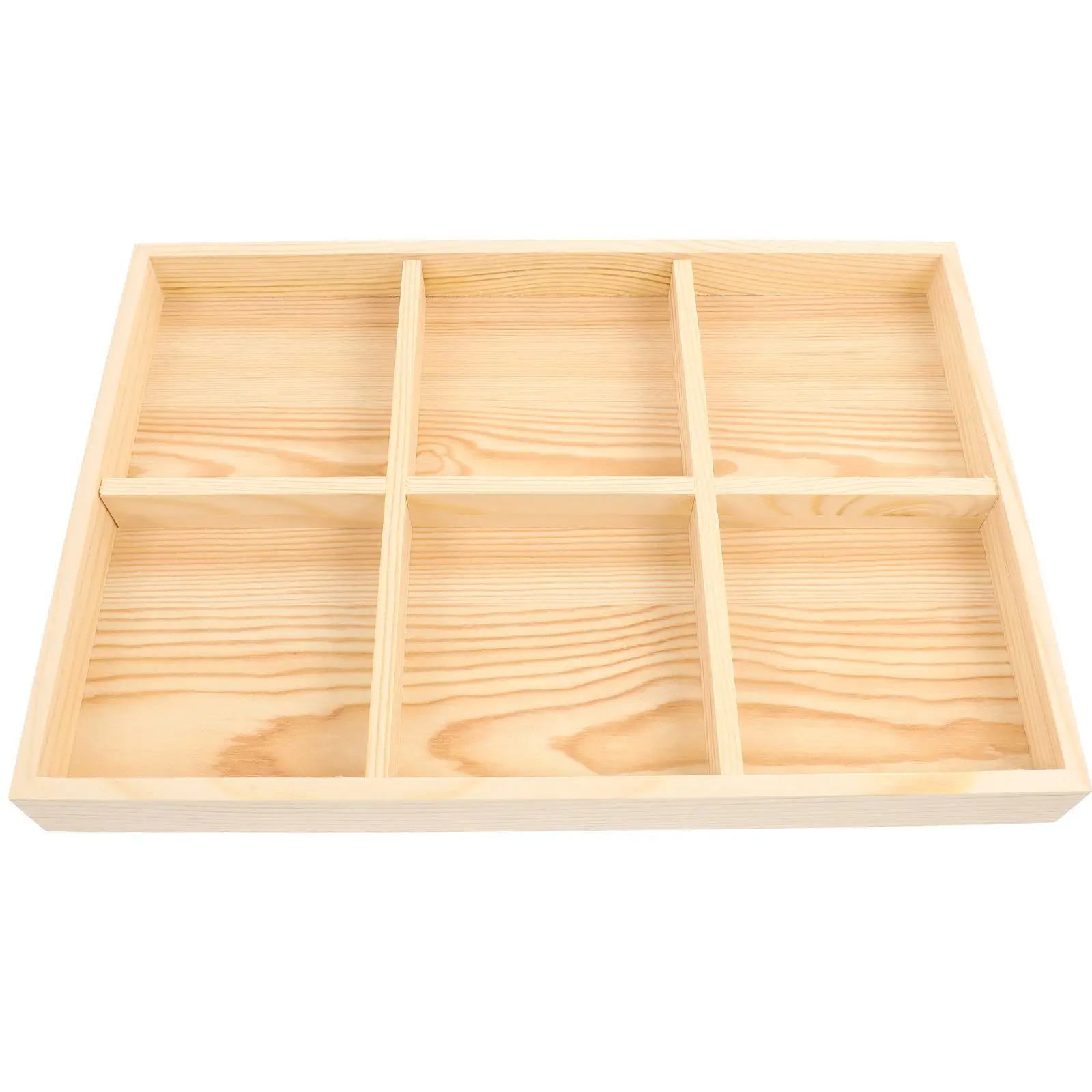 Wooden Jewelry Jewelry Plate Grids Storage Tray Decorative Plate Home Accessory Display Box Household Container
Wooden Jewelry Jewelry Plate Grids Storage Tray Decorative Plate Home Accessory Display Box Household Container
