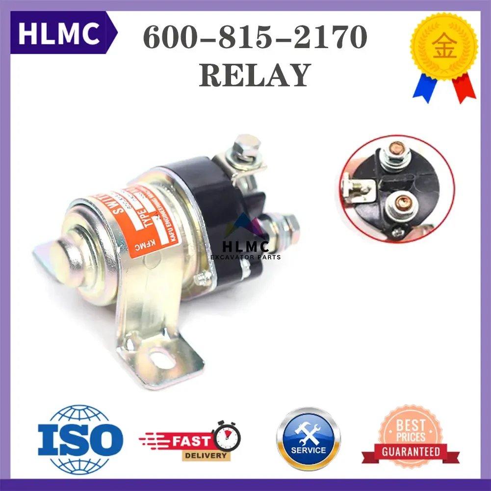 WA200 WA470 D31 D85 PC130 PC220 PC240 PC290 PC300 PC350 PC400 Starter Relay Switch For Excavator Bulldozer Loader 600-815-2170
WA200 WA470 D31 D85 PC130 PC220 PC240 PC290 PC300 PC350 PC400 Starter Relay Switch For Excavator Bulldozer Loader 600-815-2170