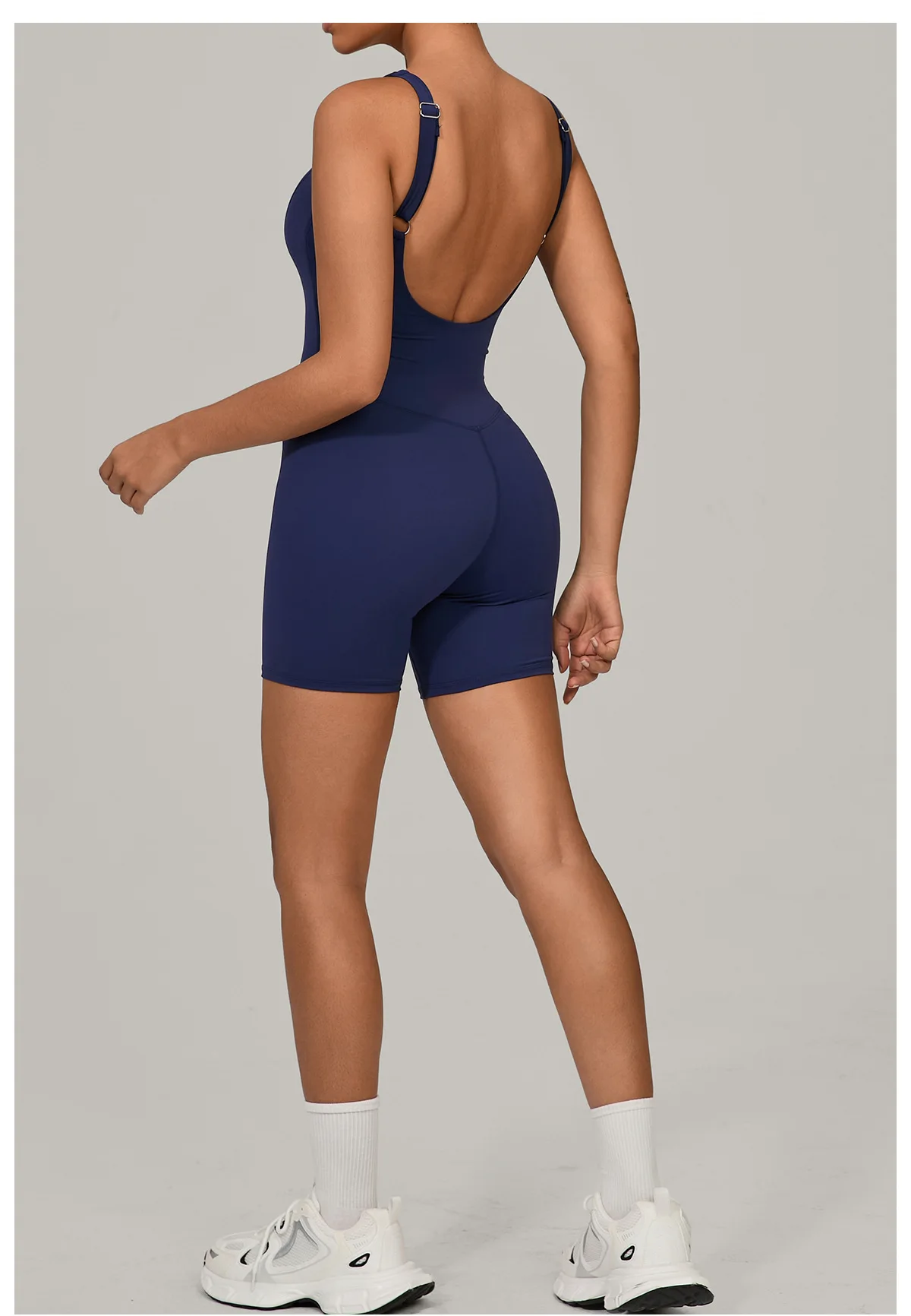 Women's Tracksuit Workout Jumpsuit Running Sportswear Woman Gym Bodysuit Sleeveless Short Rompers Sports Suit Female Clothing 
Women's Tracksuit Workout Jumpsuit Running Sportswear Woman Gym Bodysuit Sleeveless Short Rompers Sports Suit Female Clothing