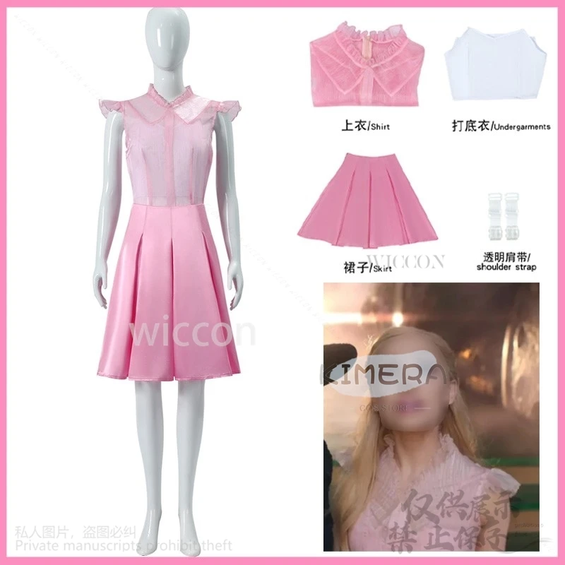 Glinda Cosplay Anime Costume Movie Wicked Sweet Pink Lolita Dress Suits For Women's Halloween Christmas Ladies Customized
Glinda Cosplay Anime Costume Movie Wicked Sweet Pink Lolita Dress Suits For Women's Halloween Christmas Ladies Customized