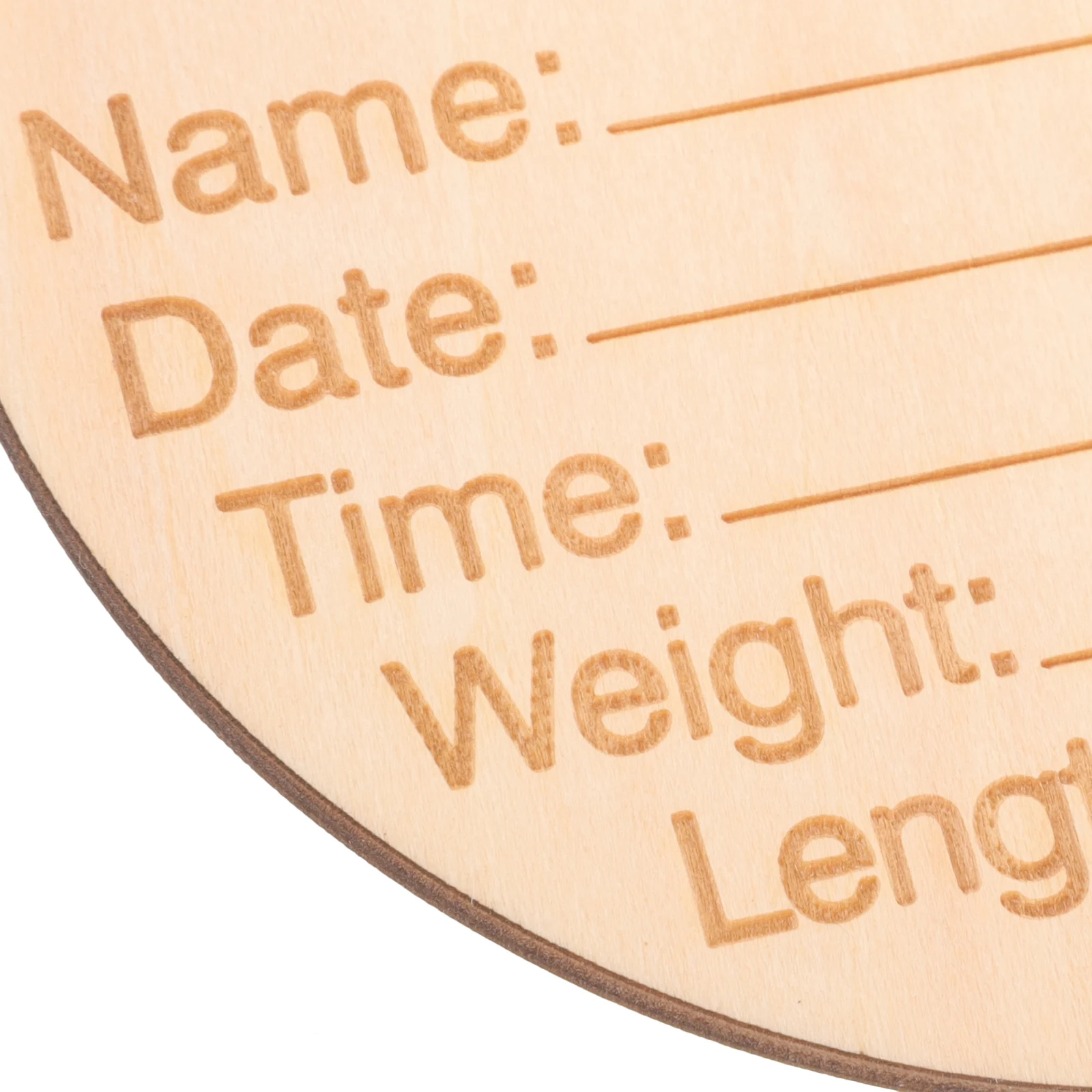 2 Pcs Time Commemorative Sign Baby Month Discs Announcement Plaque Birth Cards Newborn Name Tag
2 Pcs Time Commemorative Sign Baby Month Discs Announcement Plaque Birth Cards Newborn Name Tag