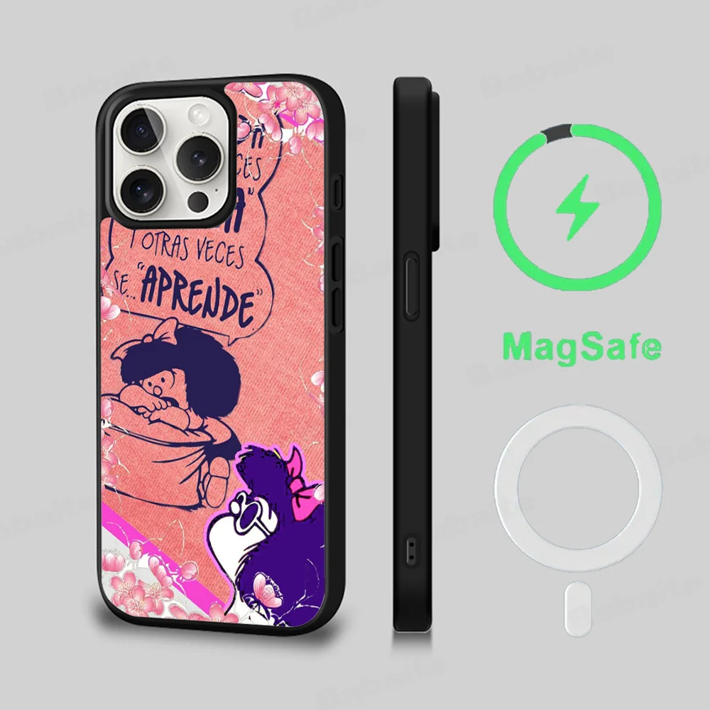 Anime M-Mafalda Phone Case Magnetic Case For IPhone 16 14 13 12 11 15 Pro Max Plus For Magsafe Wireless Charge Cover
Anime M-Mafalda Phone Case Magnetic Case For IPhone 16 14 13 12 11 15 Pro Max Plus For Magsafe Wireless Charge Cover