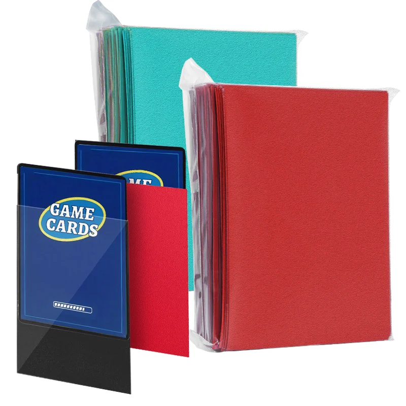 200 Pack Card Sleeves, Matte Dual Trading Card Sleeves with Opaque Back & Smooth Shuffle, Tear Resistant Card Protectors for TCG
200 Pack Card Sleeves, Matte Dual Trading Card Sleeves with Opaque Back & Smooth Shuffle, Tear Resistant Card Protectors for TCG