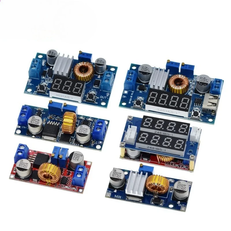 5A DC to DC CC CV Lithium Battery Step down Charging Board Led Power Converter Lithium Charger Step Down Module XL4015
5A DC to DC CC CV Lithium Battery Step down Charging Board Led Power Converter Lithium Charger Step Down Module XL4015