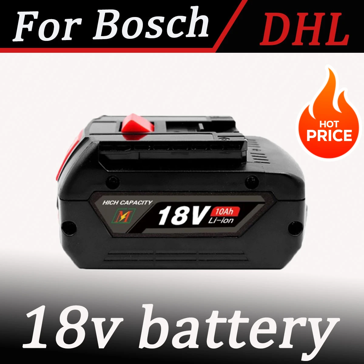 18V Battery 6.0Ah 8.0Ah for Bosch Electric Drill 18V Rechargeable Li-ion Battery BAT609, BAT609G, BAT618, BAT618G, BAT614
18V Battery 6.0Ah 8.0Ah for Bosch Electric Drill 18V Rechargeable Li-ion Battery BAT609, BAT609G, BAT618, BAT618G, BAT614