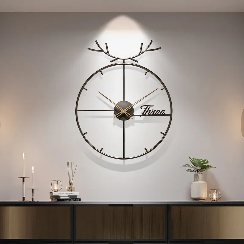 Nordic style home wall clock creative personality living room aesthetics office cafe shop mute timepiece Iron round clock9nine
Nordic style home wall clock creative personality living room aesthetics office cafe shop mute timepiece Iron round clock9nine