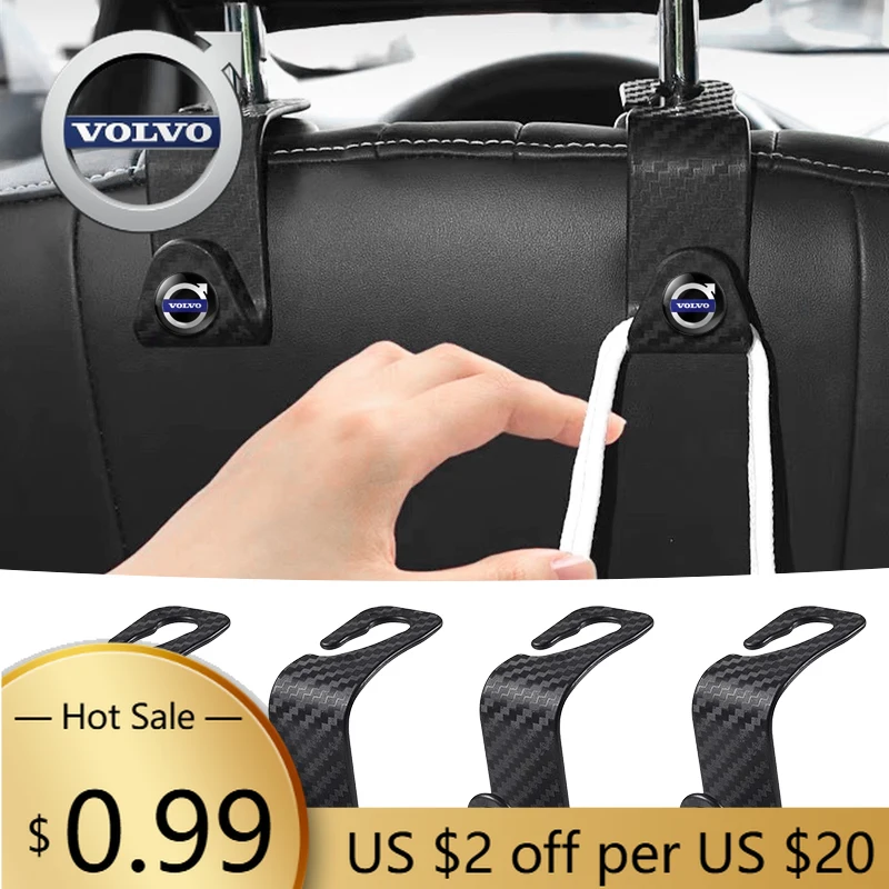 Hub Caps Carbon Fibre Car Rear Seat Hook Hanger Storage Organizer Hooks For Volvo V60 V40 XC90 XC40 S60 XC60 V70 S90 V90 Accesso
Hub Caps Carbon Fibre Car Rear Seat Hook Hanger Storage Organizer Hooks For Volvo V60 V40 XC90 XC40 S60 XC60 V70 S90 V90 Accesso