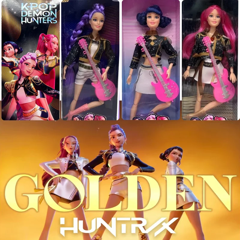 Новая популярная фигурка Kpop Demon Hunters, игрушка Derpys Tiger Rumi Mira Zoey Sussy, фигурка охотничьей девушки, группа аниме 11,5-дюймовая игрушка
Новая популярная фигурка Kpop Demon Hunters, игрушка Derpys Tiger Rumi Mira Zoey Sussy, фигурка охотничьей девушки, группа аниме 11,5-дюймовая игрушка