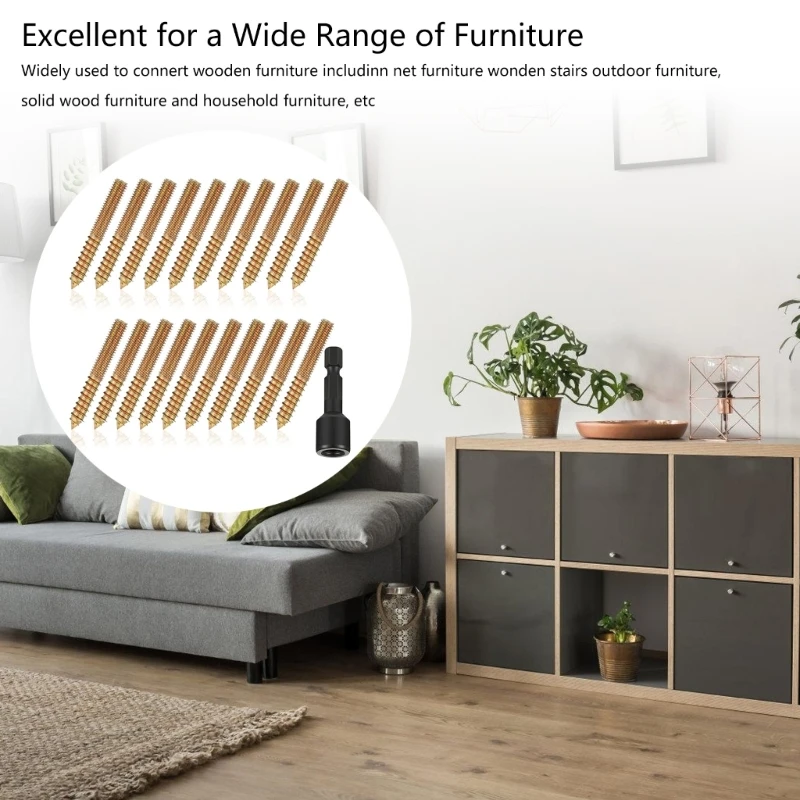 20Pcs 5/16-18x2inch Heavy Duty Carbon Steel Hanger Bolts Double End Bolts Hardware for Outdoor Furniture Installation M4YD
20Pcs 5/16-18x2inch Heavy Duty Carbon Steel Hanger Bolts Double End Bolts Hardware for Outdoor Furniture Installation M4YD