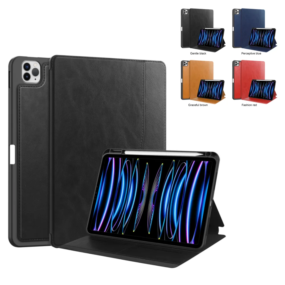 for iPad Air 11 2024 Air 4 5 Luxury Business Leather Case Magnetic Flip Cover with Pen Slot for iPad Pro 11 2022/2021/2020/2018
for iPad Air 11 2024 Air 4 5 Luxury Business Leather Case Magnetic Flip Cover with Pen Slot for iPad Pro 11 2022/2021/2020/2018