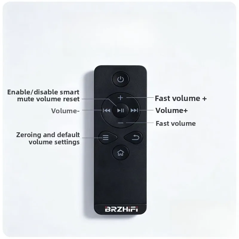 Hifi high-precision passive preamp fv3-pro with remote volume control for active speakers
Hifi high-precision passive preamp fv3-pro with remote volume control for active speakers