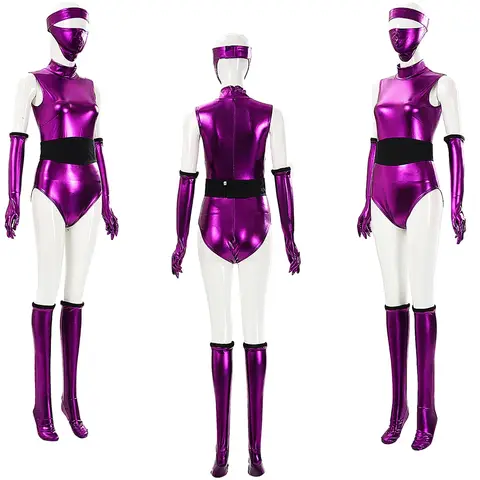 Mortal Kombat Game Cosplay Mileena Jumpsuit Cloth Women Halloween Costume Carnival Outfit Suits Party Disguise Roleplay Female