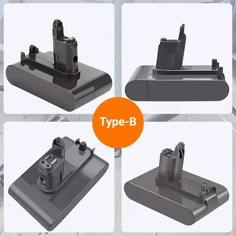 for Dyson V6 V7 V8 V10 Series SV07 SV09 SV10 DC31 DC34 Vacuum Cleaner Rechargeable Battery Absolute Fluffy Animal Pro Bateria
for Dyson V6 V7 V8 V10 Series SV07 SV09 SV10 DC31 DC34 Vacuum Cleaner Rechargeable Battery Absolute Fluffy Animal Pro Bateria