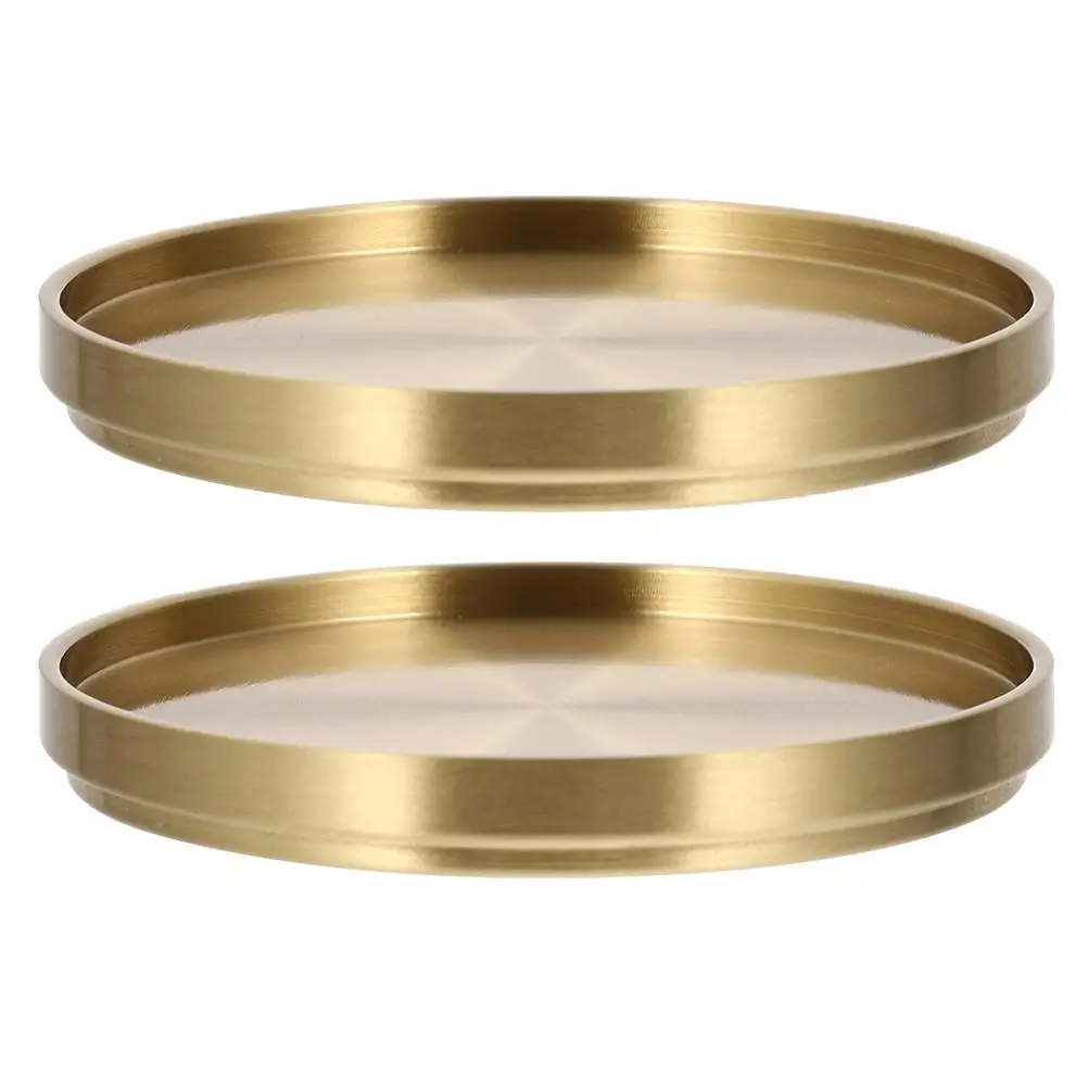 2 Pcs Brass Tea Coaster Heat resistant Cup Mat for Home Coffee Shop Tabletop Protection Easy Cleaning Smooth Surface
2 Pcs Brass Tea Coaster Heat resistant Cup Mat for Home Coffee Shop Tabletop Protection Easy Cleaning Smooth Surface