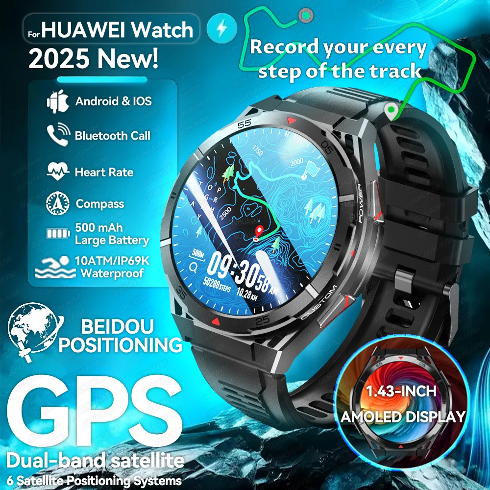 T-Rex 3 GPS Smart Watch MIL-STD 810H Grade Built-in Dual-band GPS Positioning 10ATM Waterproof Compass 500mAh Military Bracelet
T-Rex 3 GPS Smart Watch MIL-STD 810H Grade Built-in Dual-band GPS Positioning 10ATM Waterproof Compass 500mAh Military Bracelet