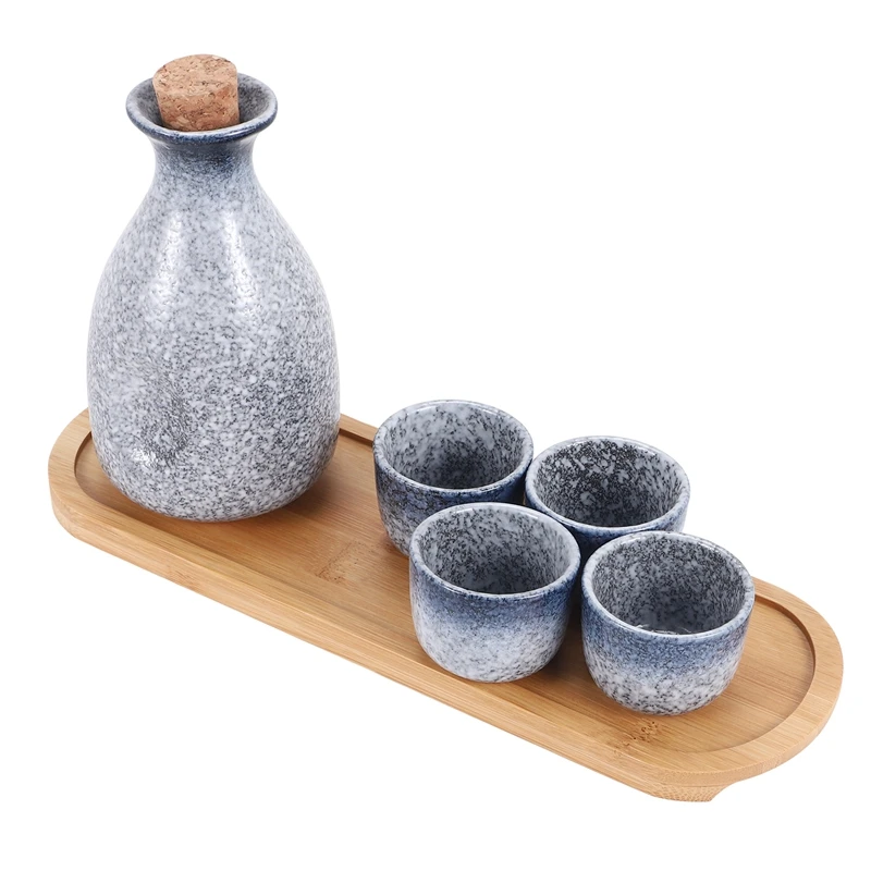1 Set Exquisite Japanese Style Ceramics Sake Cup Sake Pot Retro Sake Set Japanese Retro Simple Sake Cup And Pot-X40A
1 Set Exquisite Japanese Style Ceramics Sake Cup Sake Pot Retro Sake Set Japanese Retro Simple Sake Cup And Pot-X40A