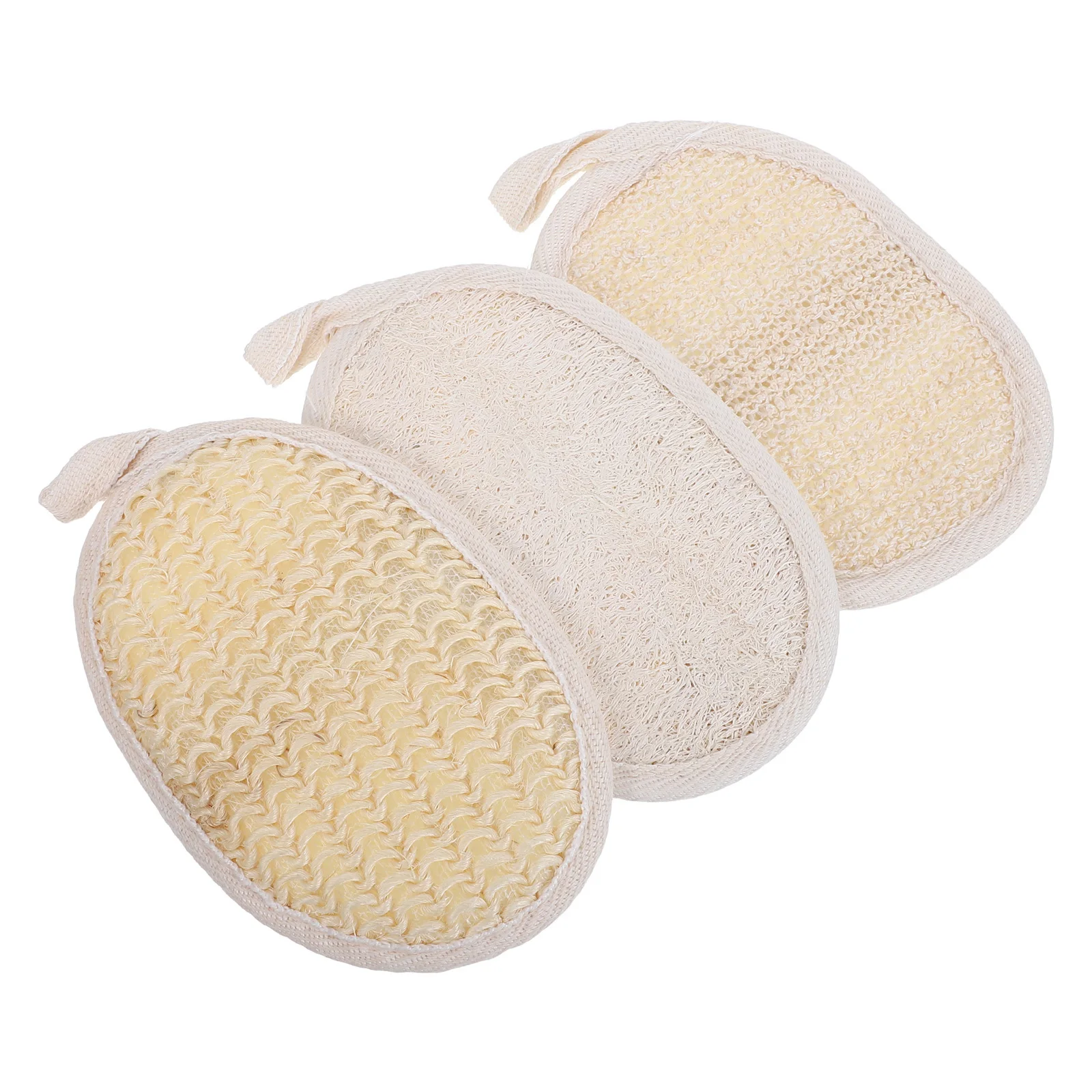 3Pcs Bath Body Loofah Sponge Set Natural Exfoliating Shower Pad Elastic Hand Strap Deep Cleansing Sisal Bath Sponge
3Pcs Bath Body Loofah Sponge Set Natural Exfoliating Shower Pad Elastic Hand Strap Deep Cleansing Sisal Bath Sponge
