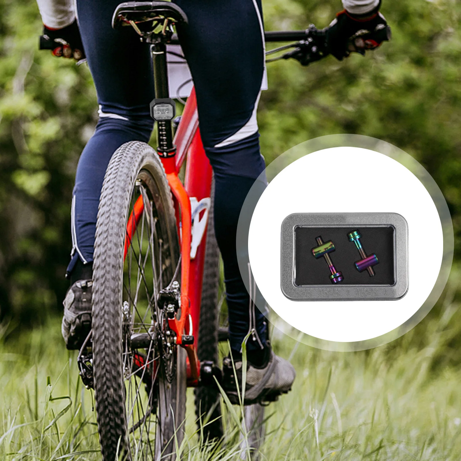 2 pcs Seat-Post Fixed Screw Titanium Alloy Cnc Precision Bike Seatpost Bolt Durable Metal Saddle Fixing Screws Bike Accessories
2 pcs Seat-Post Fixed Screw Titanium Alloy Cnc Precision Bike Seatpost Bolt Durable Metal Saddle Fixing Screws Bike Accessories