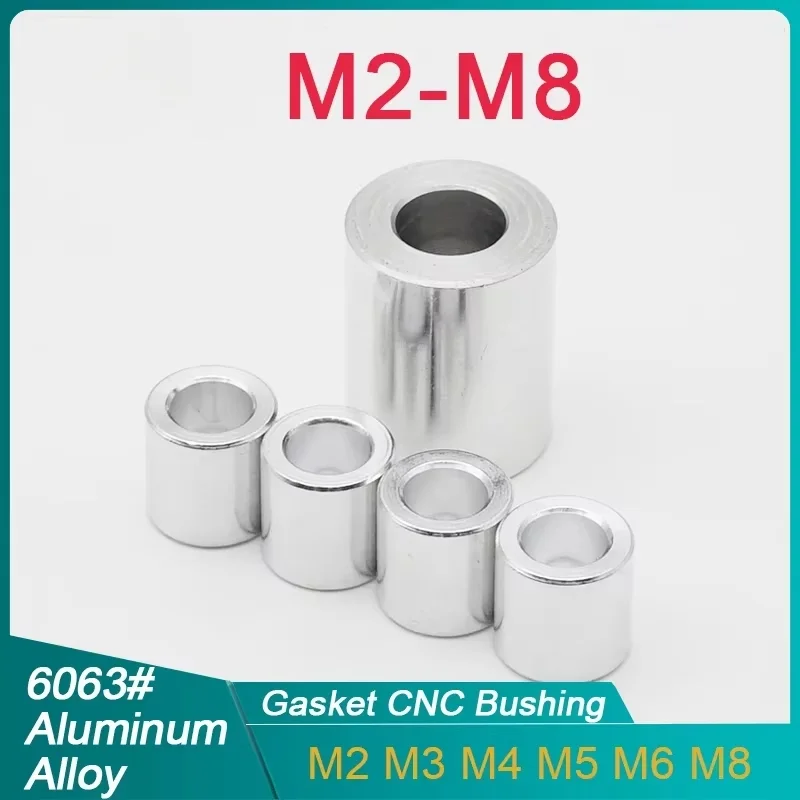 M2 M3 M4 M5 M6 M8 Aluminum Alloy Flat Washer CNC Sleeve Bushing Gasket Non-threaded Stand-off Spacer For RC Model Part
M2 M3 M4 M5 M6 M8 Aluminum Alloy Flat Washer CNC Sleeve Bushing Gasket Non-threaded Stand-off Spacer For RC Model Part