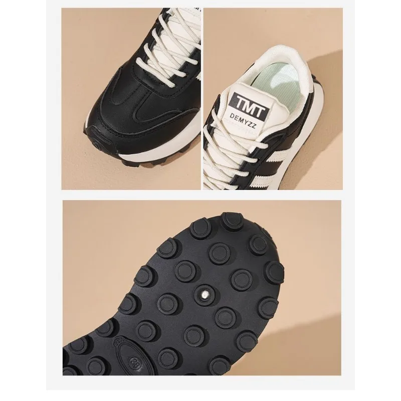 2026 New Women's Breathable unky Dad Shoes Platform Casual Sneakers Korean Style Versatile Lace-Up Student Trendy Footwear
2026 New Women's Breathable unky Dad Shoes Platform Casual Sneakers Korean Style Versatile Lace-Up Student Trendy Footwear