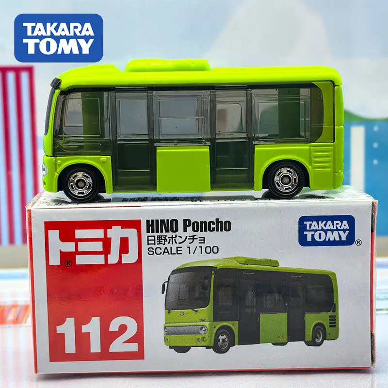 Takara Tomy Tomica No. 112, литая под давлением модель автомобиля из сплава Hino Poncho, серия, детские подарки, игрушки для мальчиков
Takara Tomy Tomica No. 112, литая под давлением модель автомобиля из сплава Hino Poncho, серия, детские подарки, игрушки для мальчиков