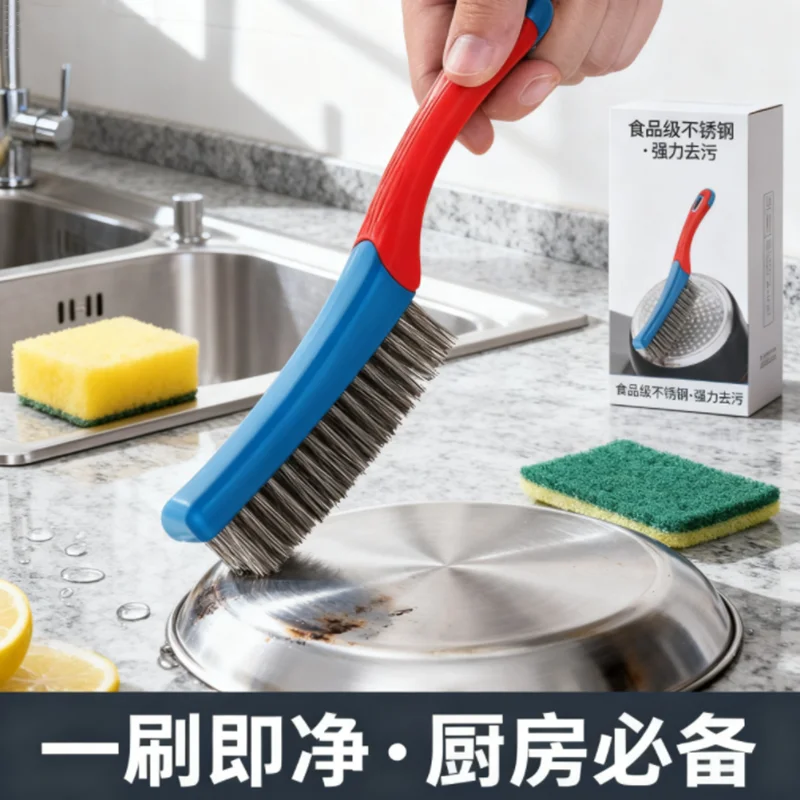 Powerful Rust Removal Brush Heavy Duty Stainless Steel Wire Brush withErgonomic Handle Efficiently Clean Welding Slag Dirt Paint
Powerful Rust Removal Brush Heavy Duty Stainless Steel Wire Brush withErgonomic Handle Efficiently Clean Welding Slag Dirt Paint
