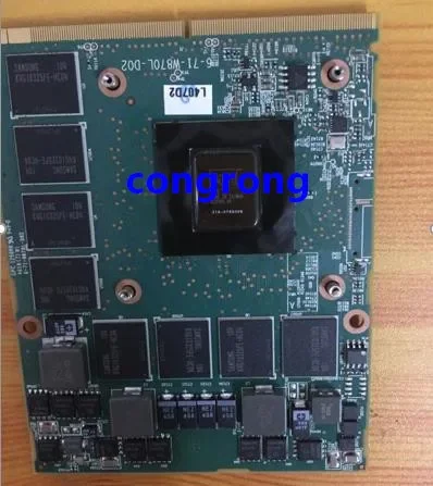 HD5870 1G 216- 0769008 Видеокарта для Clevo W860CU W870CU P150SM P370EM HD5870M Grpaphic Card
HD5870 1G 216- 0769008 Видеокарта для Clevo W860CU W870CU P150SM P370EM HD5870M Grpaphic Card