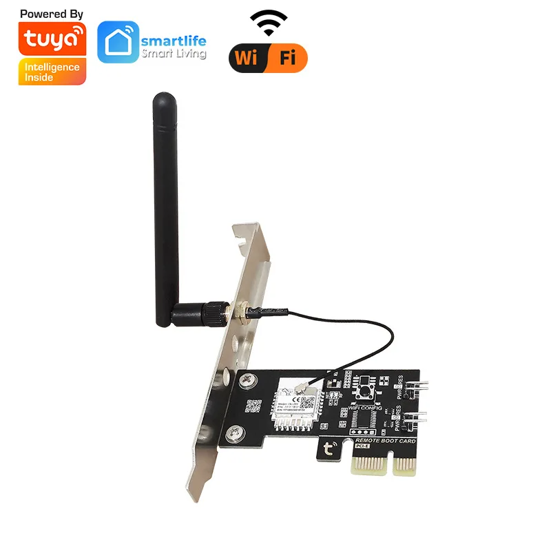 TUYA Smart Computer Power Reset Switch Wifi Computer On/Off Switch Module APP Control Timer/Voice Control Relay Module For PC
TUYA Smart Computer Power Reset Switch Wifi Computer On/Off Switch Module APP Control Timer/Voice Control Relay Module For PC