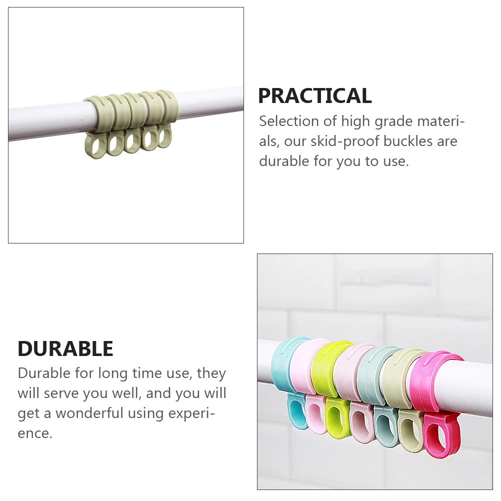 100pcs Windproof Buckle Coat Hangers Clothes Drying Rack Plastic Fixing Non Skid Fastener Practical Hanger Skid Proof
100pcs Windproof Buckle Coat Hangers Clothes Drying Rack Plastic Fixing Non Skid Fastener Practical Hanger Skid Proof