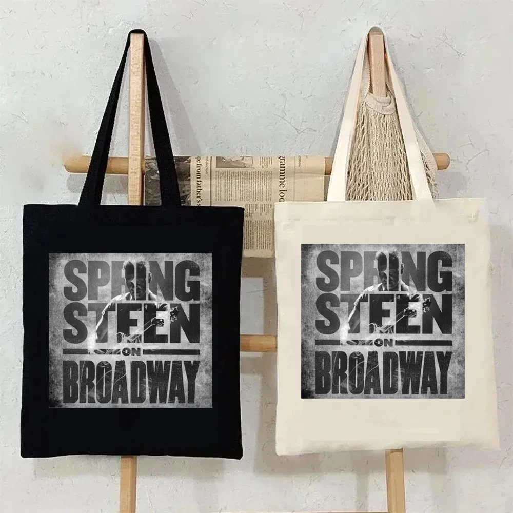 Bruce Springsteen Land Of Hopes And Dreams 2025 Canvas Bag Shopping Shoulder Bags Canvas Shopping Tote Durable Eco-friendly Bag 
Bruce Springsteen Land Of Hopes And Dreams 2025 Canvas Bag Shopping Shoulder Bags Canvas Shopping Tote Durable Eco-friendly Bag