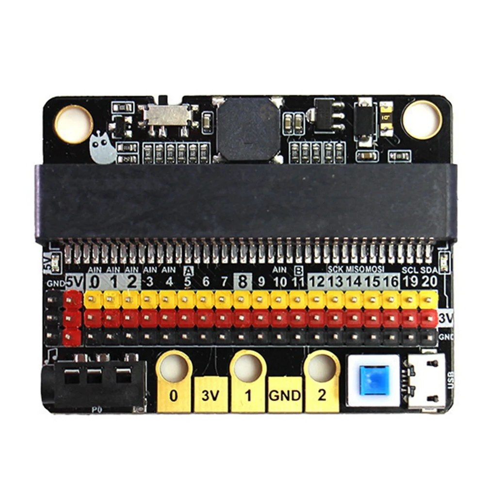 B67C BBC Microbit Go Start Kit With Microbit BBC IO V2.0 Expansion Board DIY Projects Programmable Learning Development Board