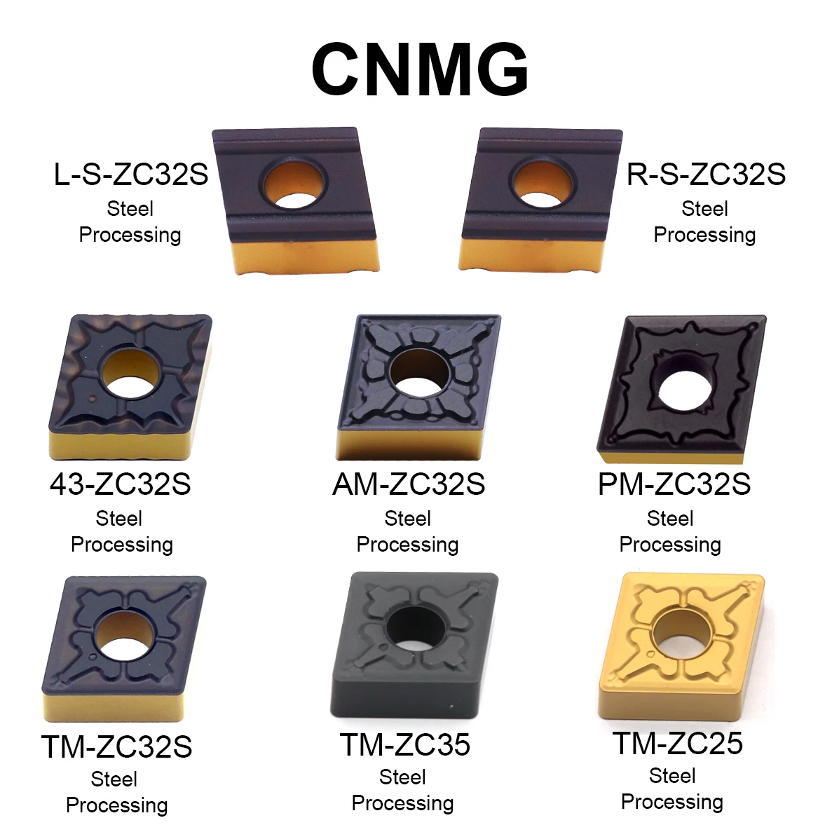 MZG 10pcs CNMG 120404 120408 120412 ZC32S Carbide insert external CNMG CNC milling cutter High-quality turning tool
MZG 10pcs CNMG 120404 120408 120412 ZC32S Carbide insert external CNMG CNC milling cutter High-quality turning tool