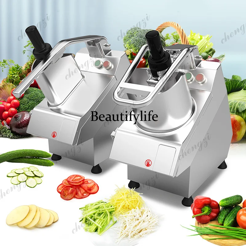 Vegetable Cutter Commercial Canteen Hotel Kitchen Potato Slicing Machine Stainless Steel 27 Cutters to Choose From 200-250KG/H
Vegetable Cutter Commercial Canteen Hotel Kitchen Potato Slicing Machine Stainless Steel 27 Cutters to Choose From 200-250KG/H