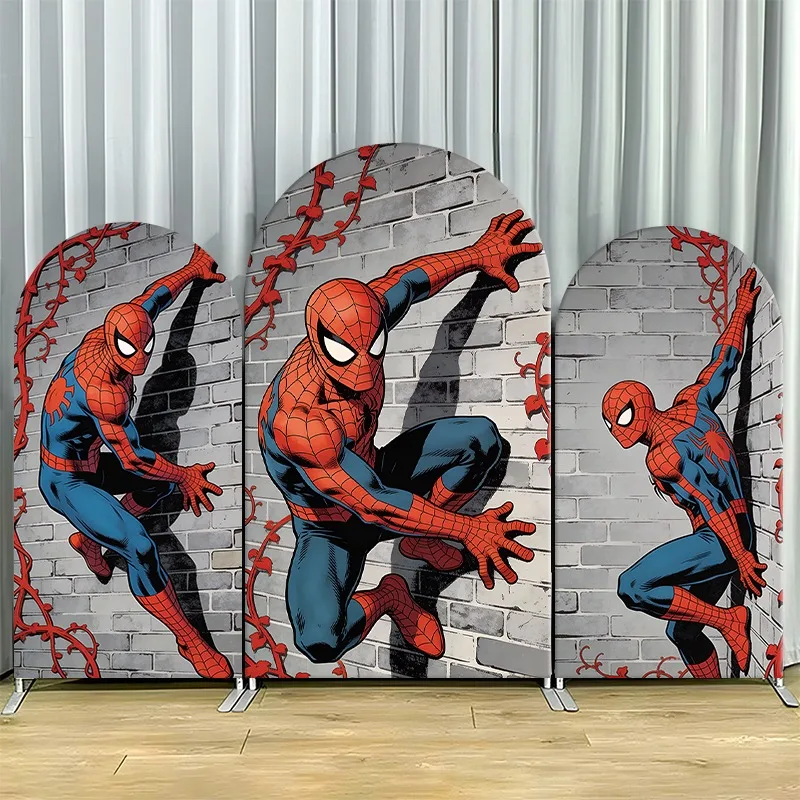 Arch Backdrop Cover Single Side Spider Man Comic Party Decoration Photo Booth Background Props Event Supplies Room Decor
Arch Backdrop Cover Single Side Spider Man Comic Party Decoration Photo Booth Background Props Event Supplies Room Decor