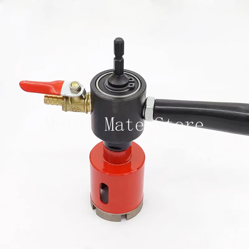 Handheld Drill, Screwdriver, Hole Saw, and Water Injection Adapter for M10/M14 Marble Hole Saws to Drill Tiles with Water
Handheld Drill, Screwdriver, Hole Saw, and Water Injection Adapter for M10/M14 Marble Hole Saws to Drill Tiles with Water