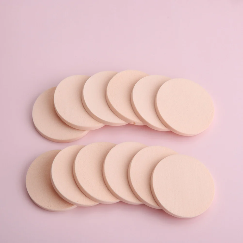 24pcs Round Makeup Sponges Wet and Dry Use Powder Puff Makeup Tool for BB Cream Liquid Foundation (12Ps/Bag)
24pcs Round Makeup Sponges Wet and Dry Use Powder Puff Makeup Tool for BB Cream Liquid Foundation (12Ps/Bag)