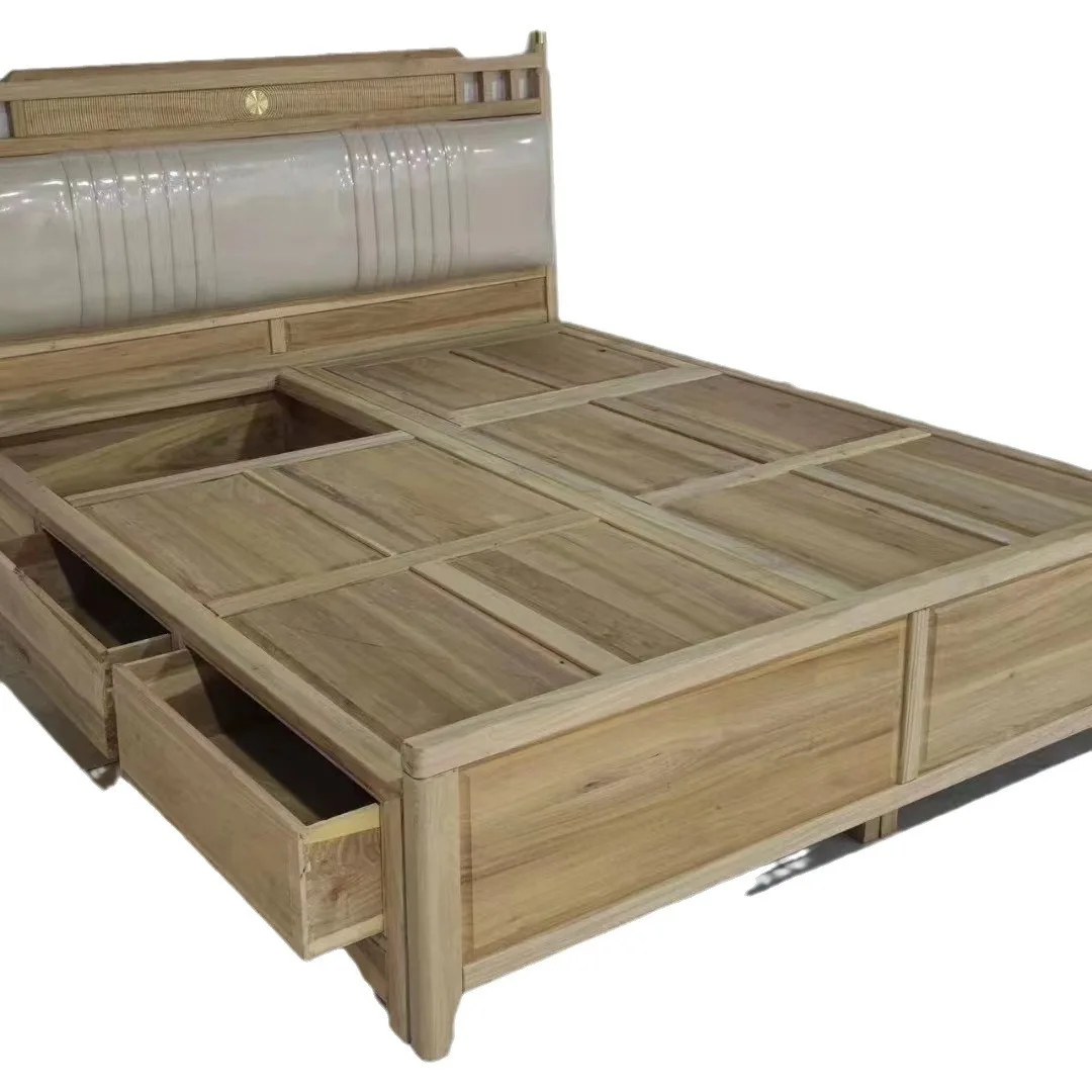 Old elm, double, solid wood, furniture, bed mortise and tenon, elm, new Chinese style, simple
Old elm, double, solid wood, furniture, bed mortise and tenon, elm, new Chinese style, simple