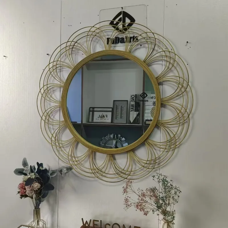 90*90 Large Wall Bedroom Makeup Mirrors Bathroom Home Decor Luxury Art Frame House Decoration
90*90 Large Wall Bedroom Makeup Mirrors Bathroom Home Decor Luxury Art Frame House Decoration