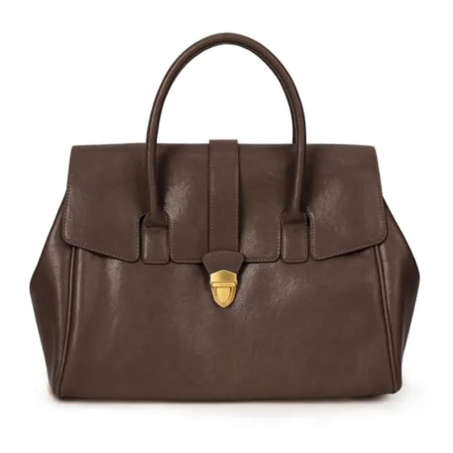 Leather Tote Bags for Women Large Work Hangbag Vintage Luxury Designer Handbag Top Handle Bag 2025
Leather Tote Bags for Women Large Work Hangbag Vintage Luxury Designer Handbag Top Handle Bag 2025
