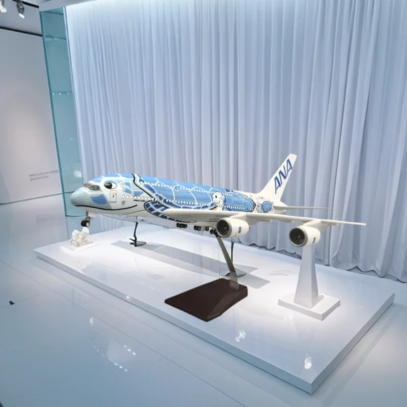 A380 Air Japan ANA Airlines 46cm Sea Turtle Livery Aircraft Model With Landing Gear Resin Diecast Airplane Decor Ornaments
A380 Air Japan ANA Airlines 46cm Sea Turtle Livery Aircraft Model With Landing Gear Resin Diecast Airplane Decor Ornaments